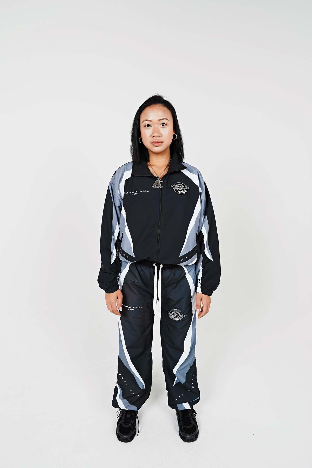 NYLON ZIP-UP JACKET