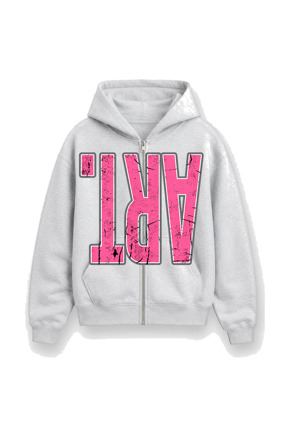 Art. Power in Pink Hoodie