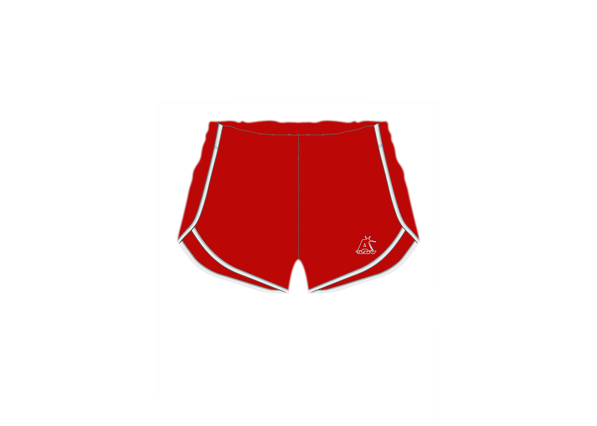 Artistic Division Ladies Red Shorts