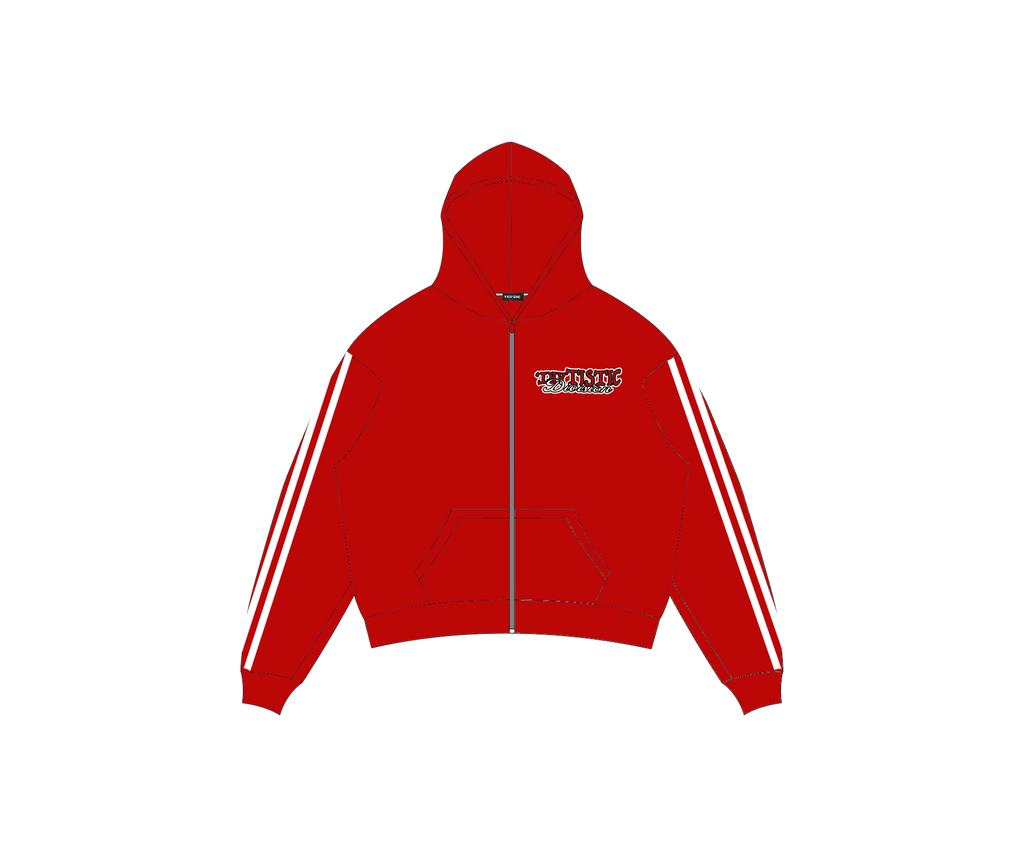 Artistic Division Red Hoodie