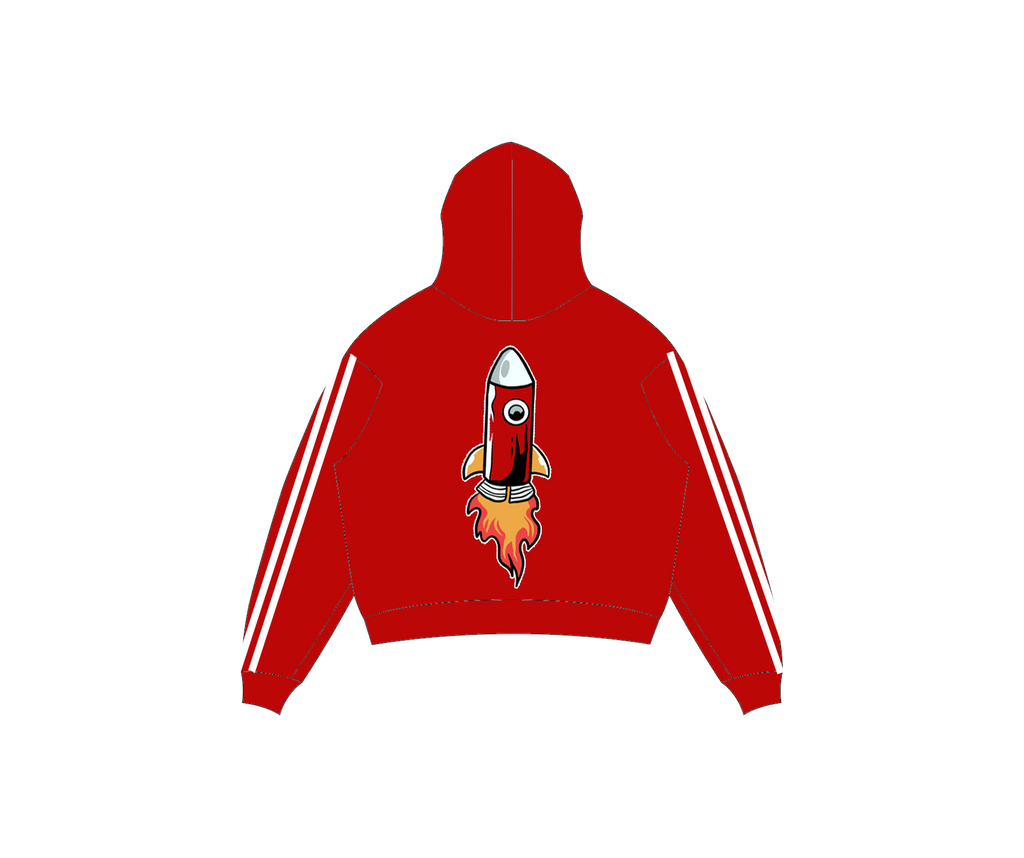 Artistic Division Red Hoodie