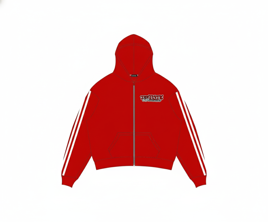 Artistic Division Red Hoodie