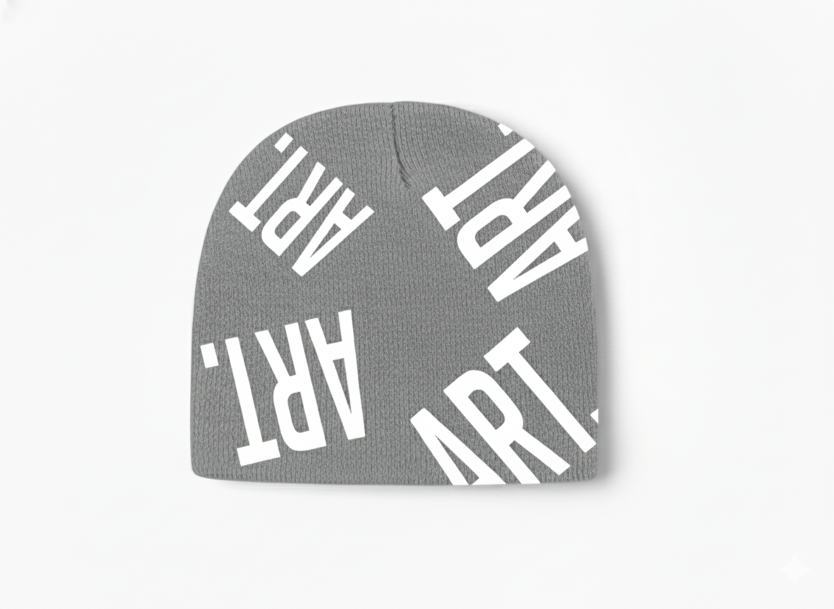 🎁 ART. Grey Storm Beanie (100% off)