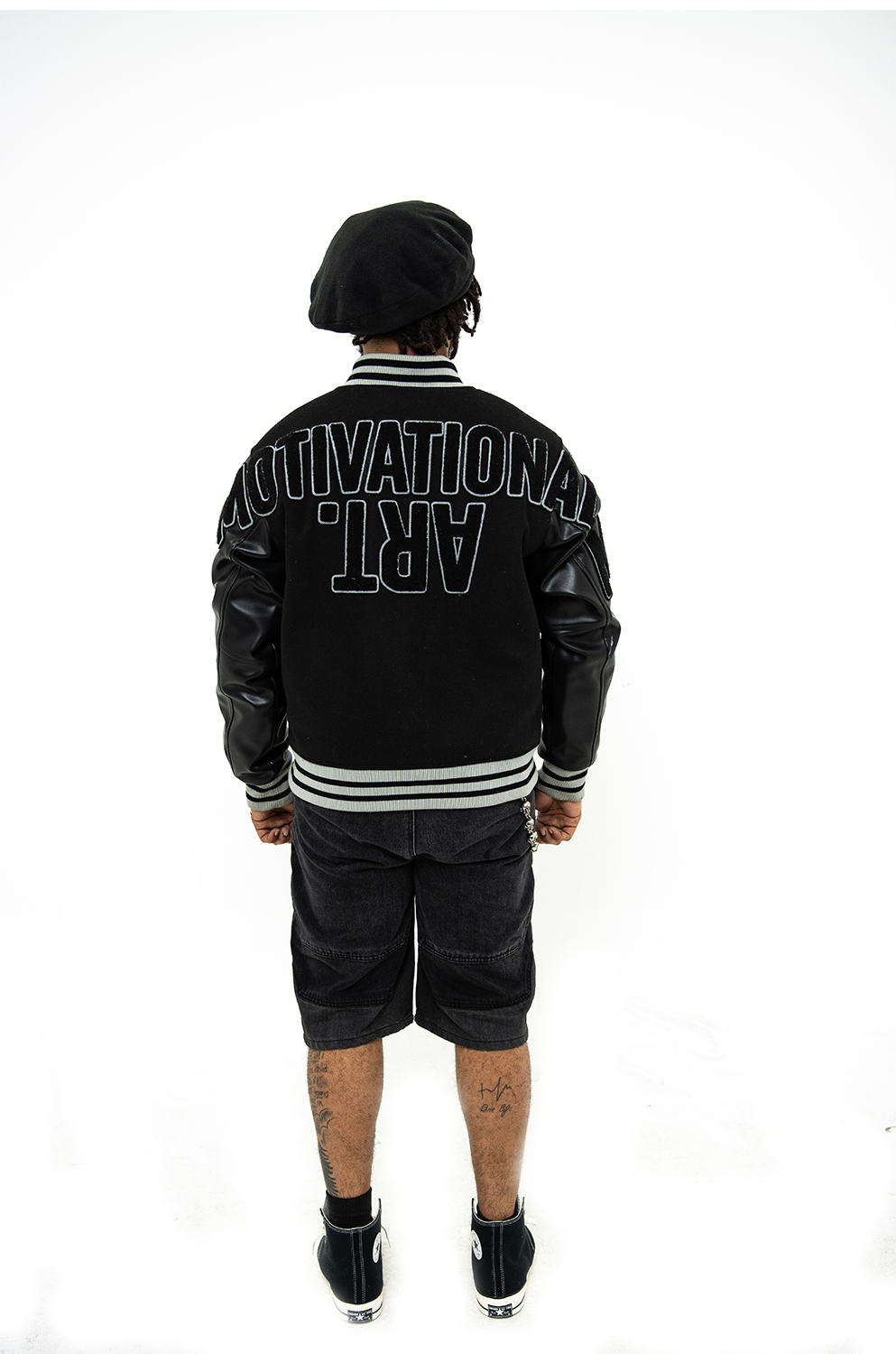 {PRE-ORDER} Motivation Art Varsity Jacket